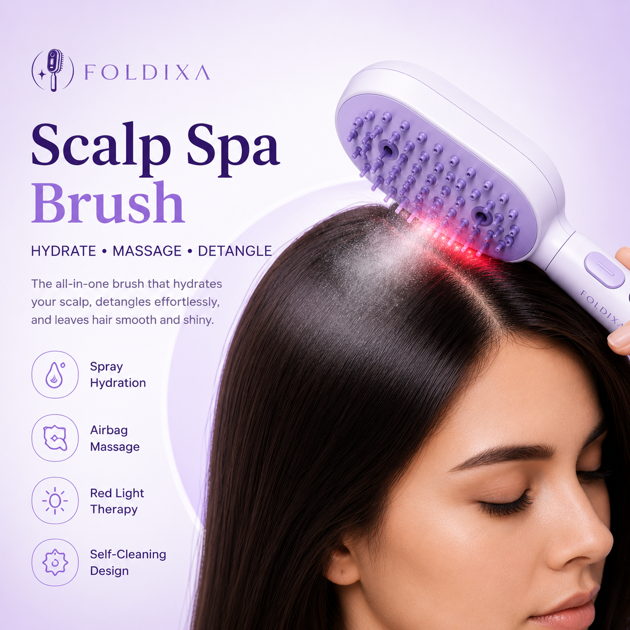 Foldixa™ Scalp Spa Brush