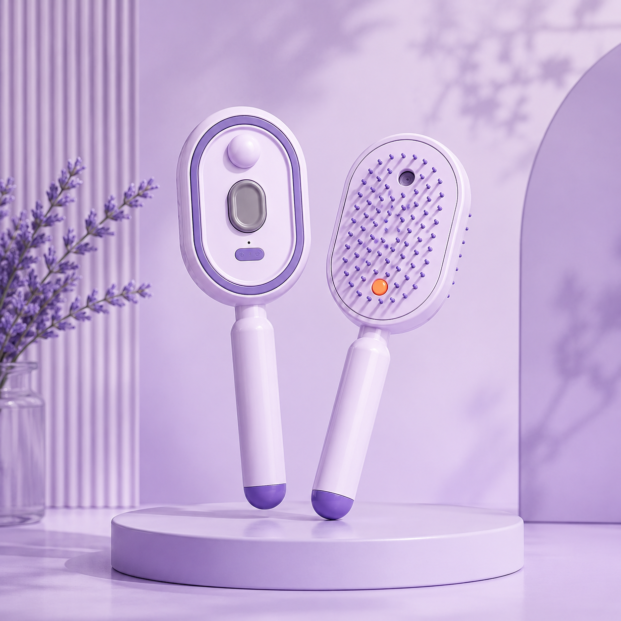 Foldixa portable styling brush