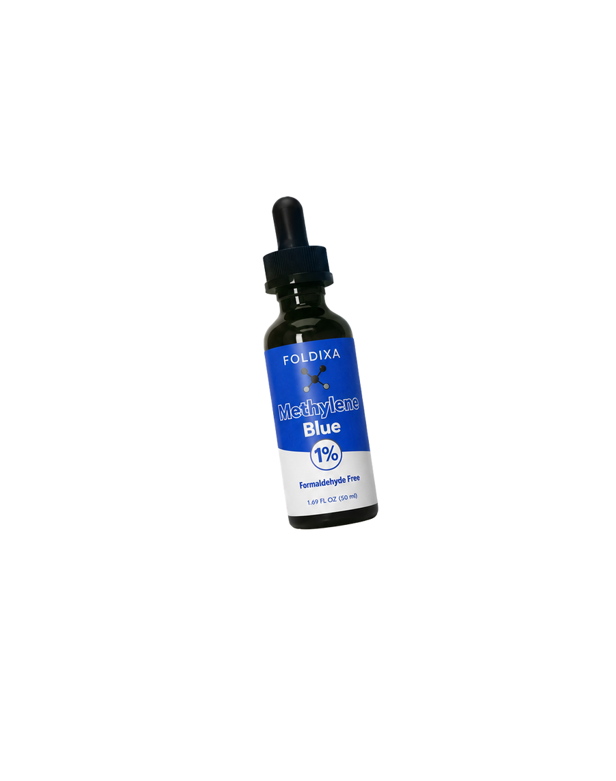 Foldixa Methylene Blue bottle