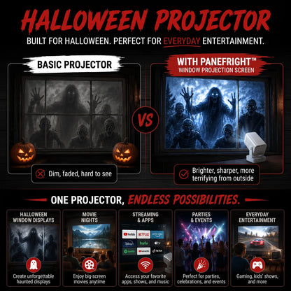 HALLOWEEN WINDOW PROJECTOR